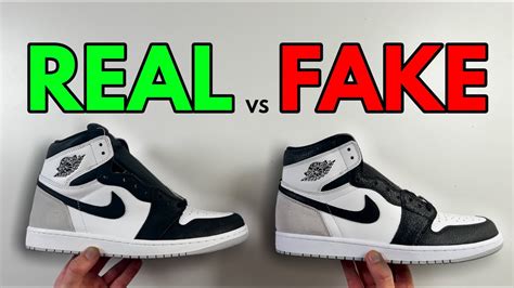 real jordan shoes vs fake|counterfeit jordans.